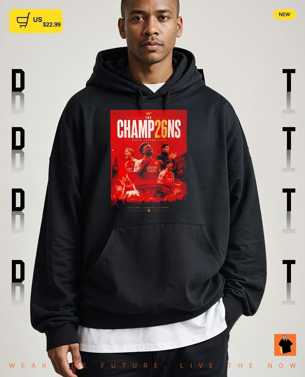 Arsenal FC The Champ26ns Champions North London Rises victory through harmony shirt
