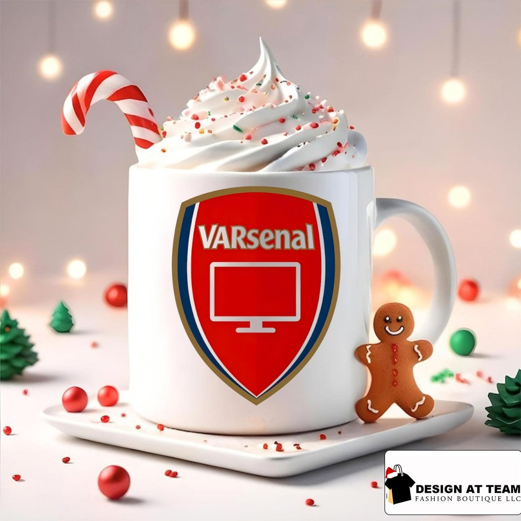 Arsenal FC Varsenal parody logo shirt