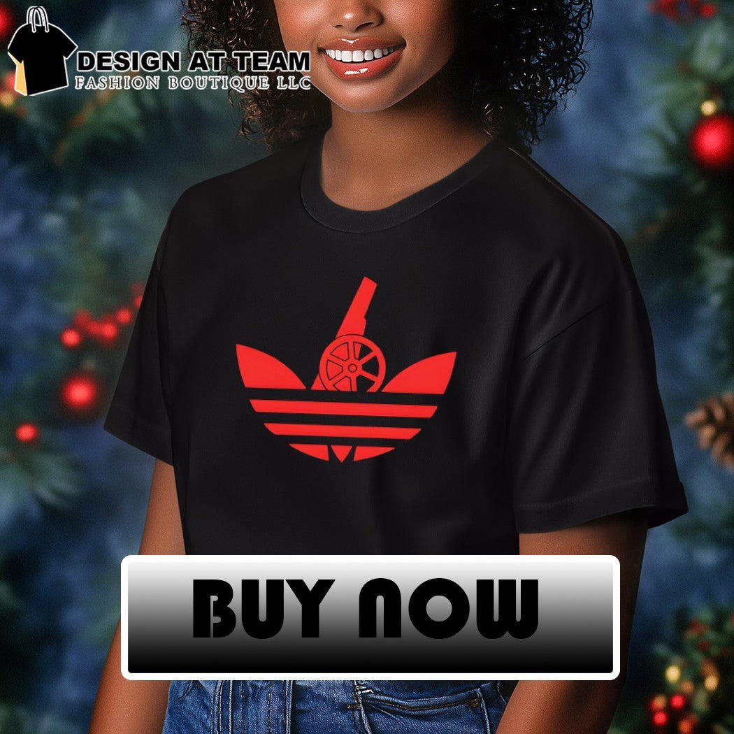 Arsenal Gunners parody logo shirt