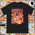 Arsenal Premier League Winners 2026 graphic shirt