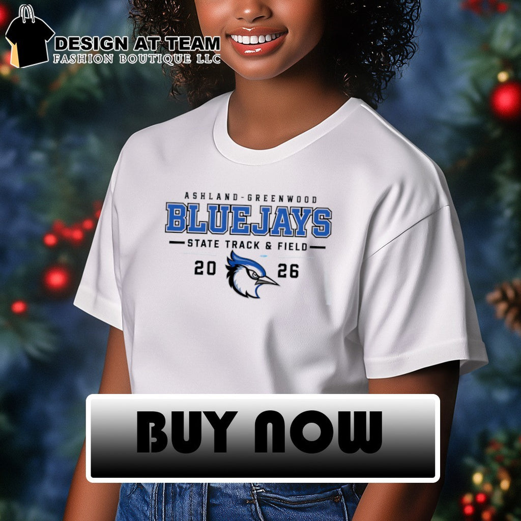 Ashland-Greenwood Blue Jays State Track and Field 2026 shirt
