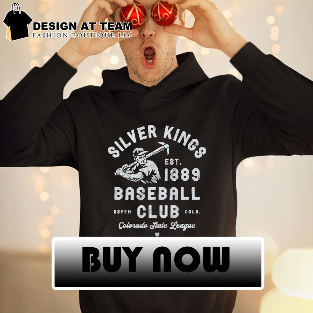 Aspen Silver Kings Colorado Defunct Baseball Teams Colorado State League est 1889 shirt
