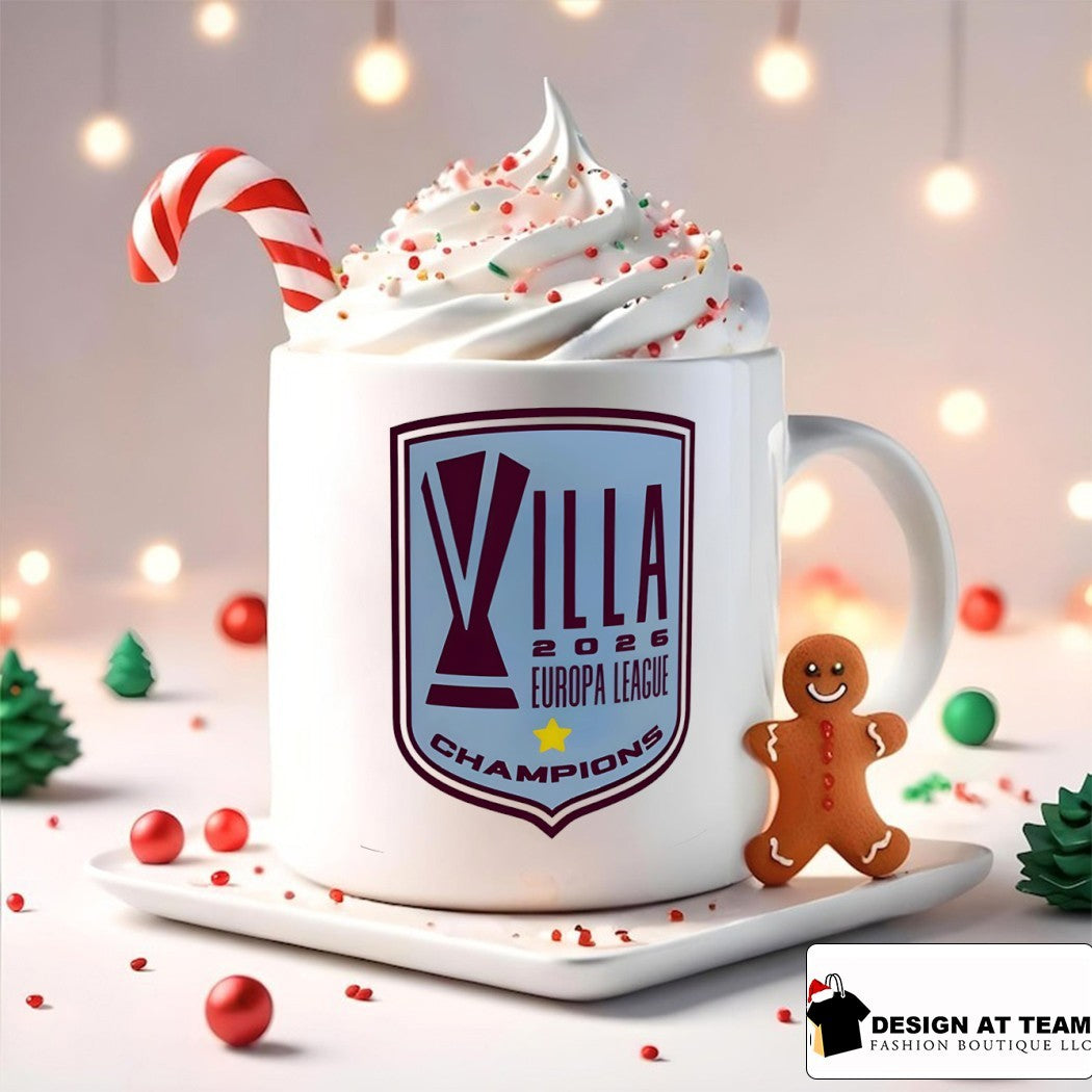 Aston Villa FC Europa League Champions 2026 shirt