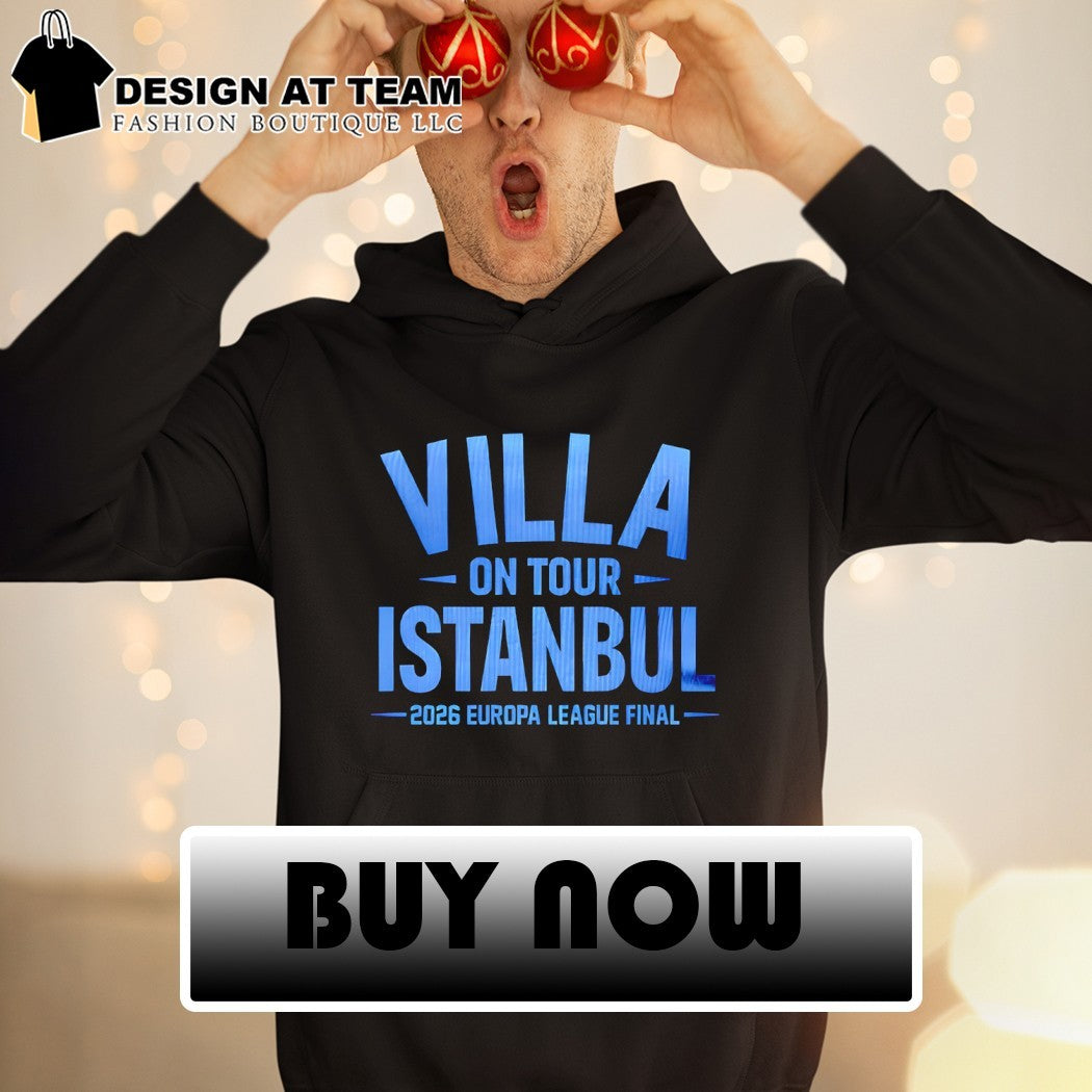 Aston Villa FC on Tour Istanbul 2026 Europa League Final shirt
