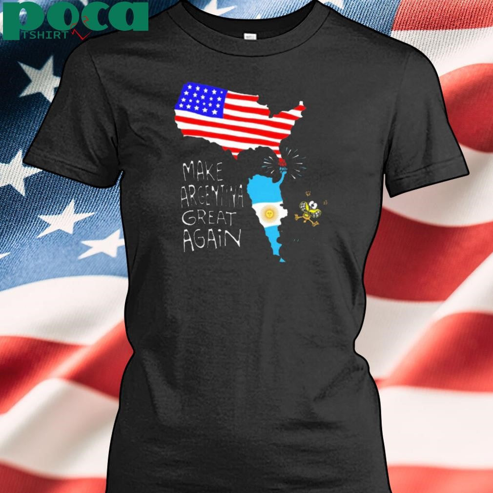 Asume Trump Nueva Era De Prosperidad Make Argentina & América Great Again 2025 shirt