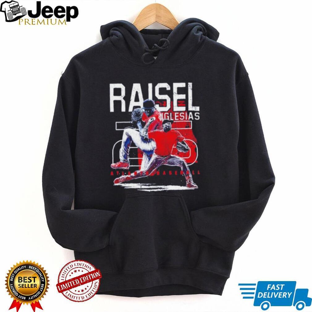 Atlanta Baseball Raisel Iglesias Pitcher Retro Action Shirt