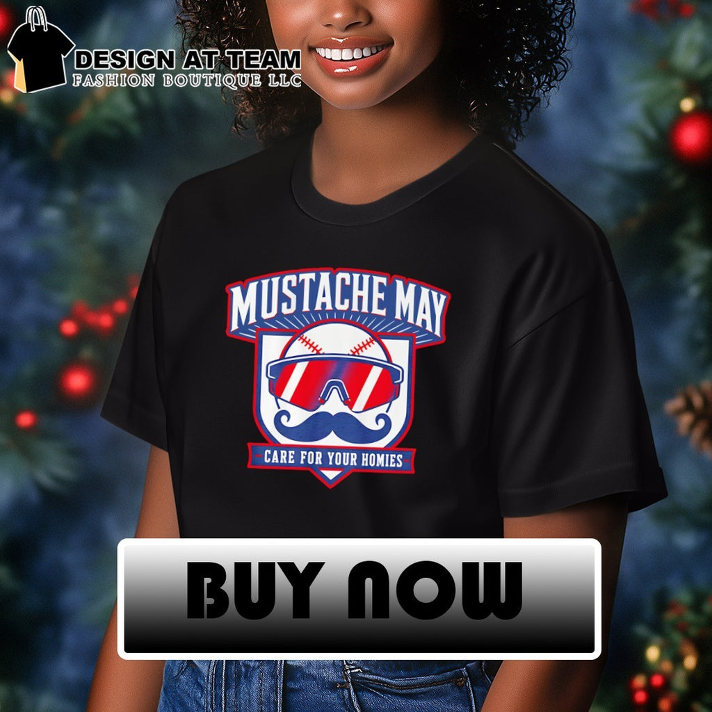 Atlanta Braves Baseball Mustache May 2026 care for your homies shirt