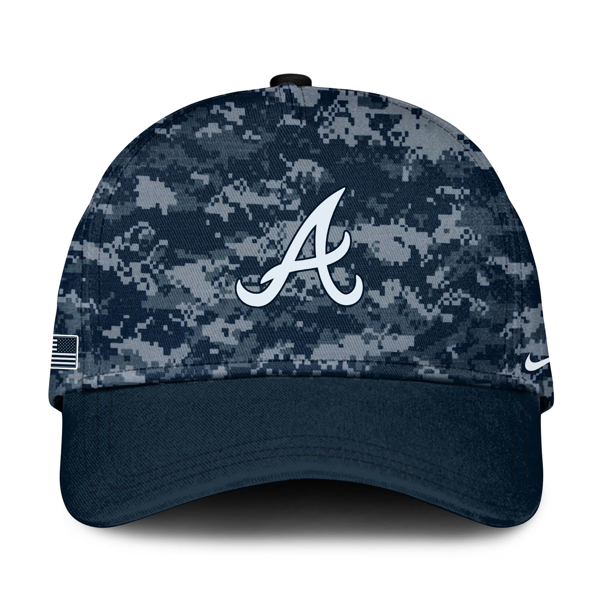 Atlanta Braves Navy Military Appreciation Night Jersey