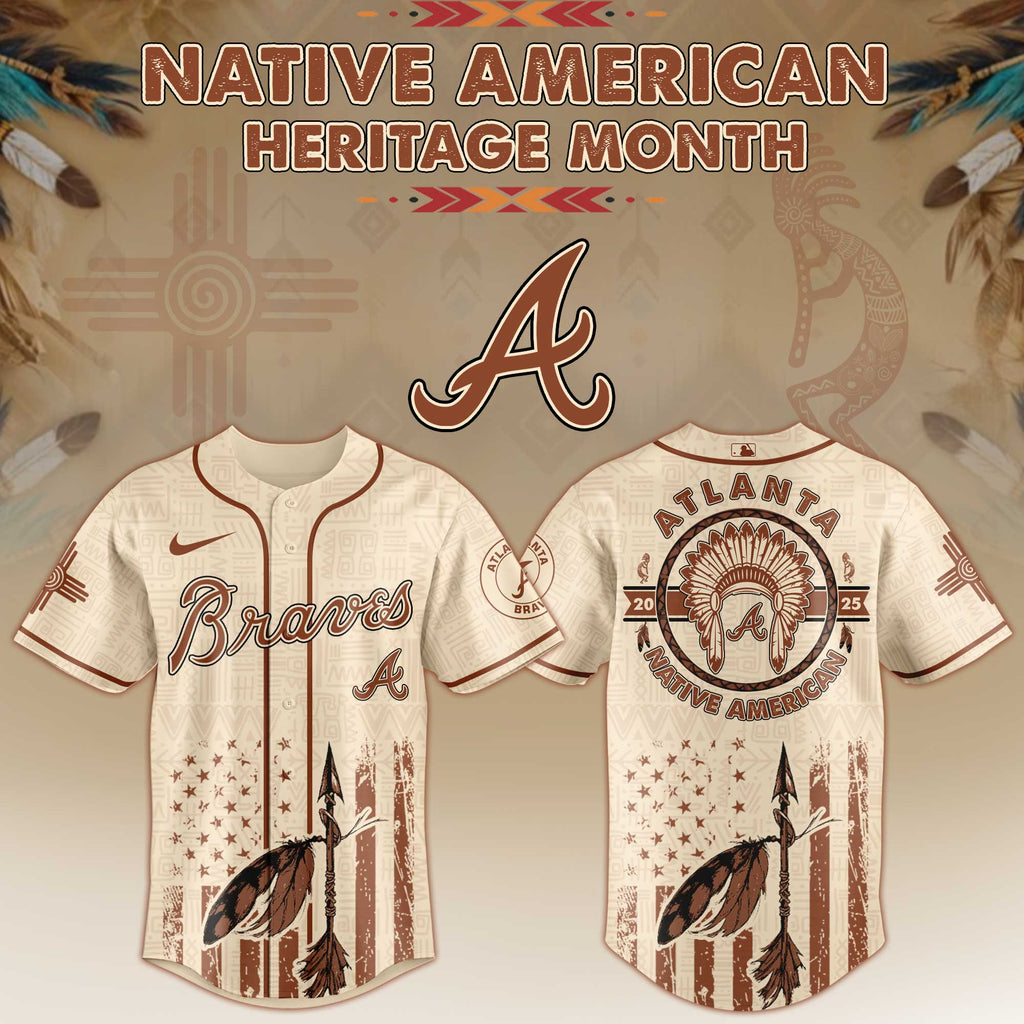 Atlanta Braves Native American Heritage Month Jersey 2025