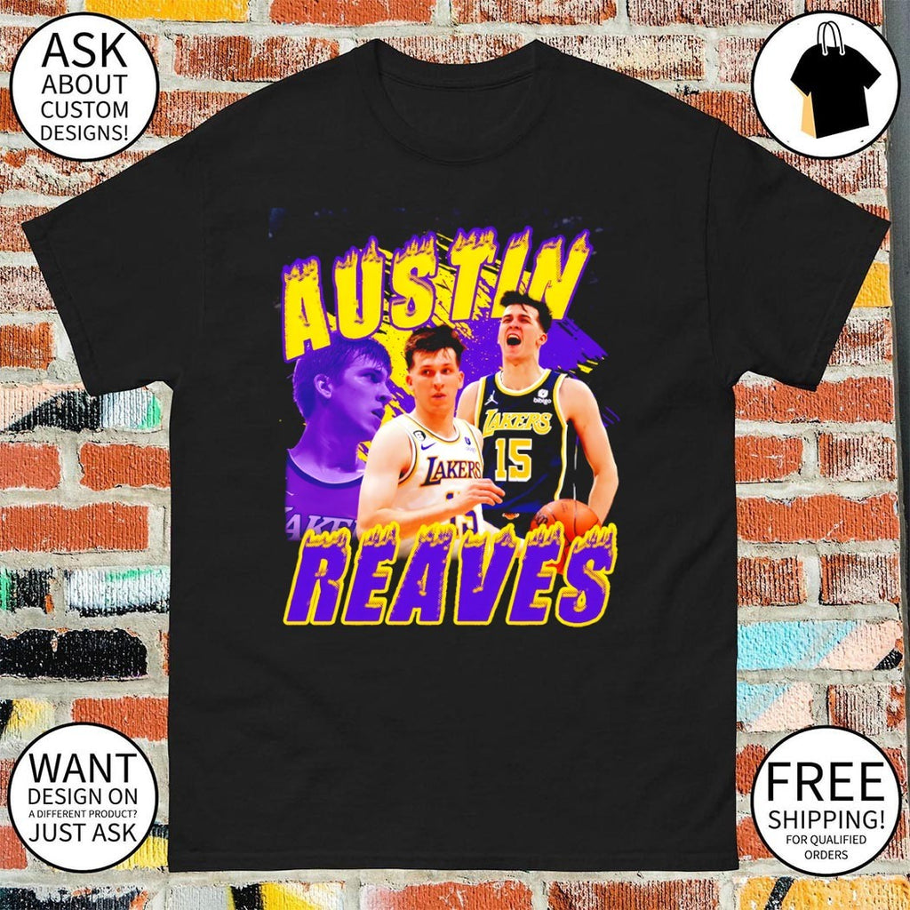 Austin Reaves Los Angeles Lakers Basketball NBA graphic 2026 shirt