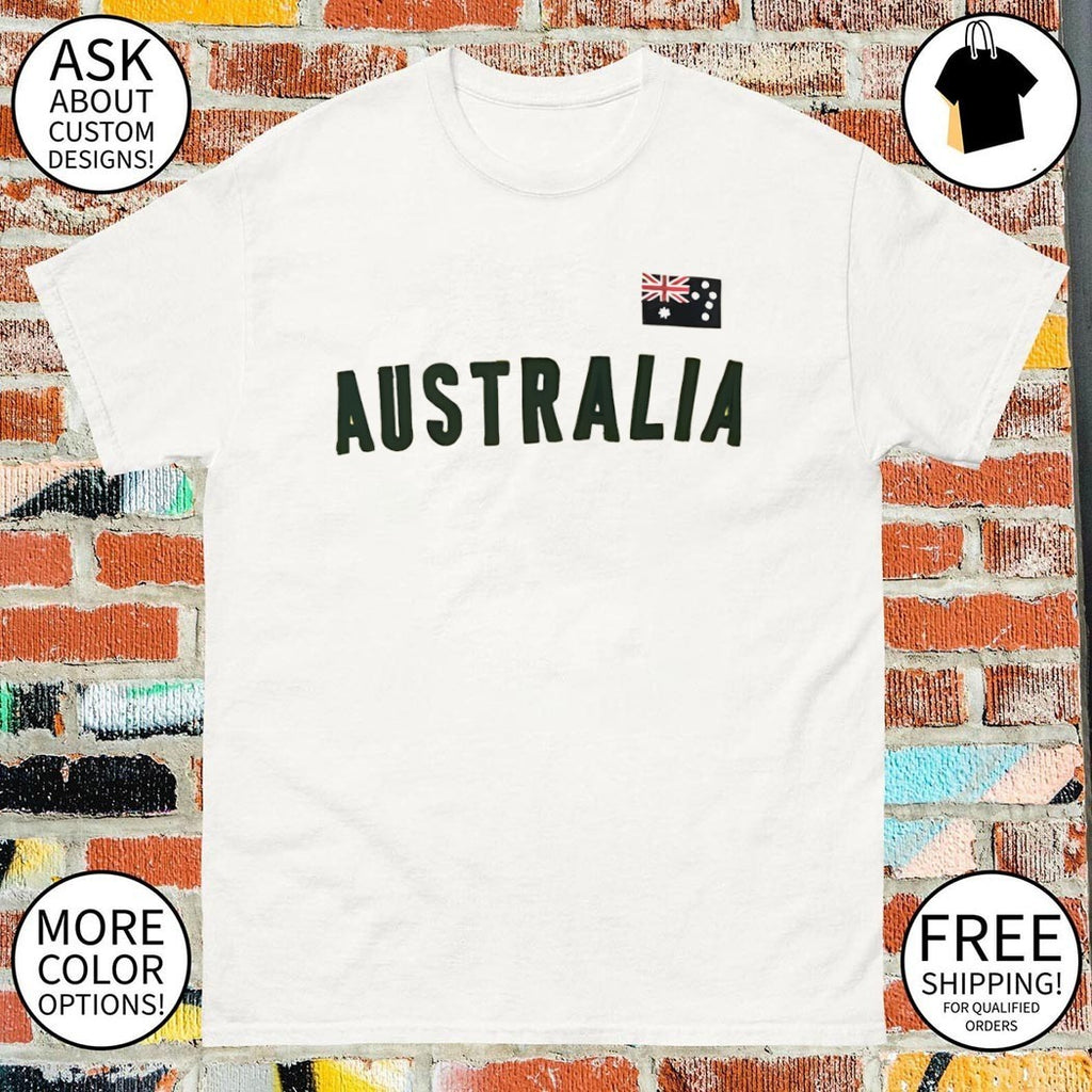 Australia flag 2026 vintage shirt