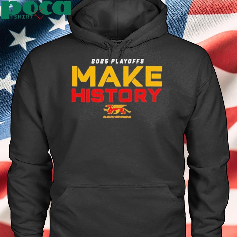 Authorized 2025 Guelph Gryphons Playoff make history shirt