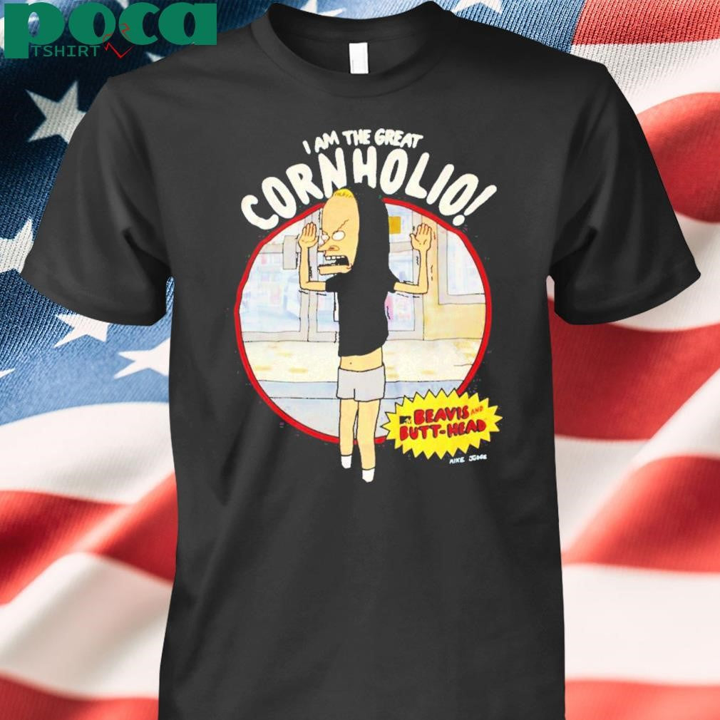 Authorized Adrianne Curry I Am The Great Cornholio Beavis And Butt Head Mike Judge Shirt