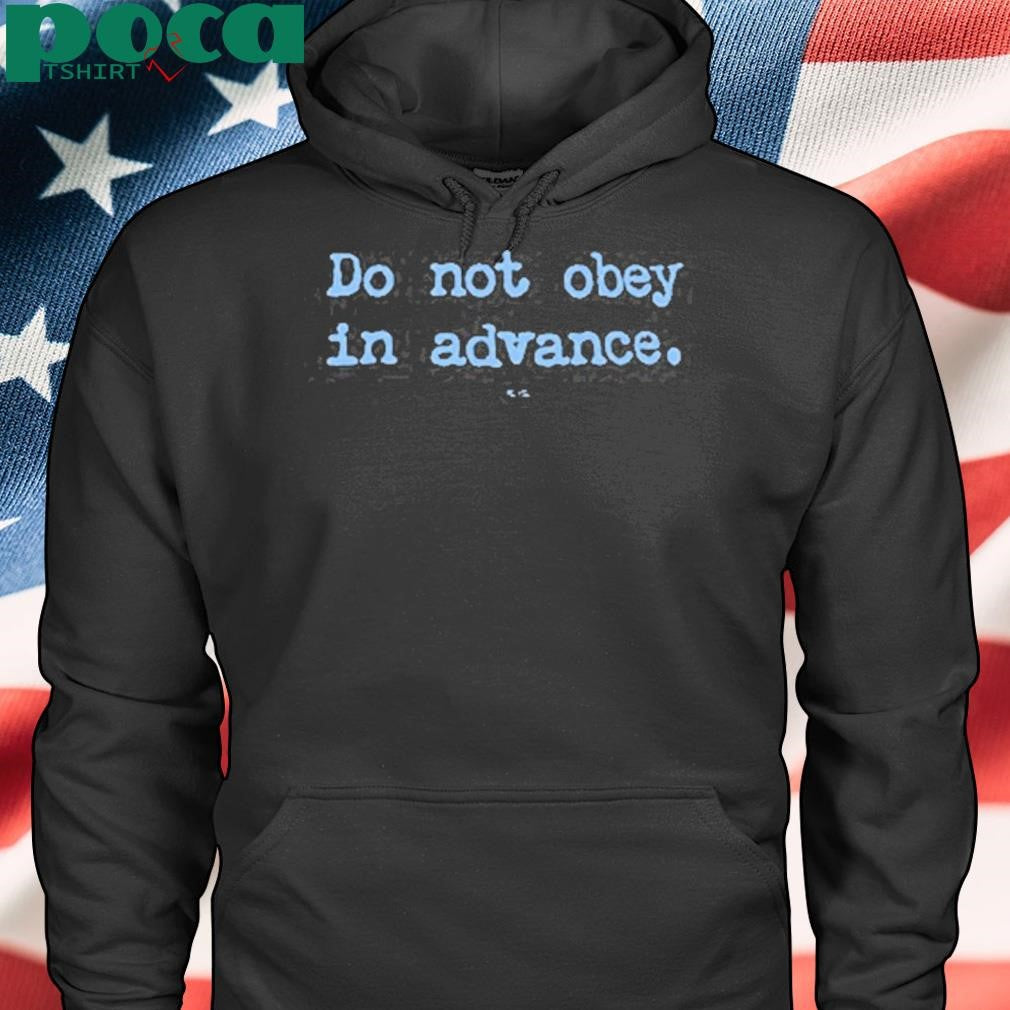 Authorized Asha Rangappa Wearing Do Not Obey In Advance Shirt