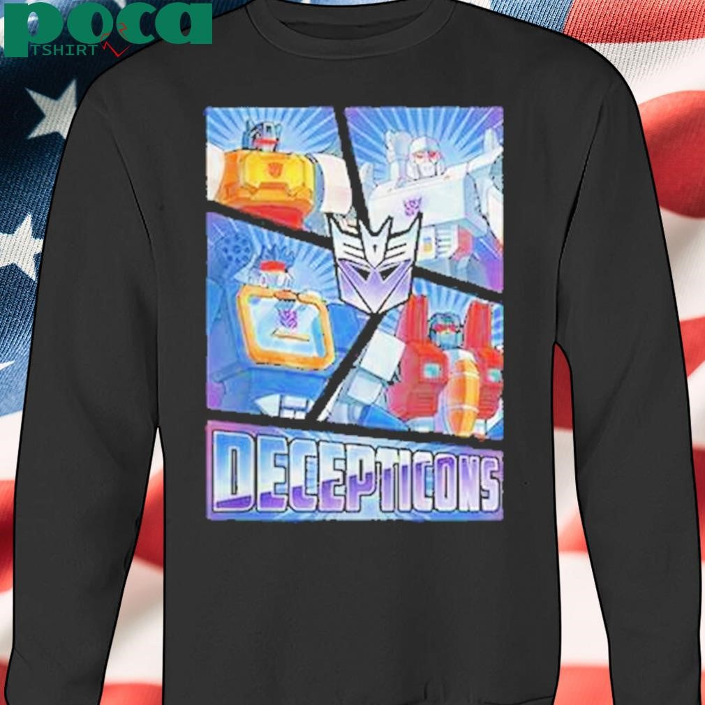 Authorized Decepticons Comic Panel Shirt