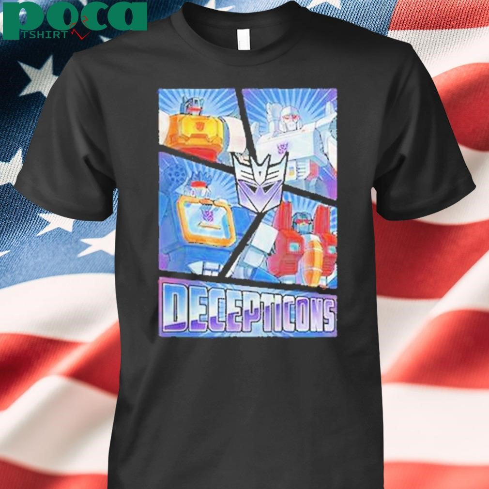 Authorized Decepticons Comic Panel Shirt