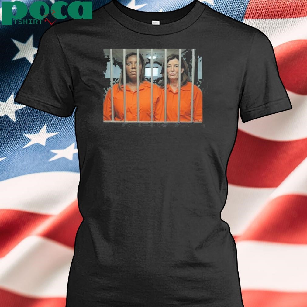 Authorized End Wokeness Governor Hochul And Ny Ag James Mugshot Shirt