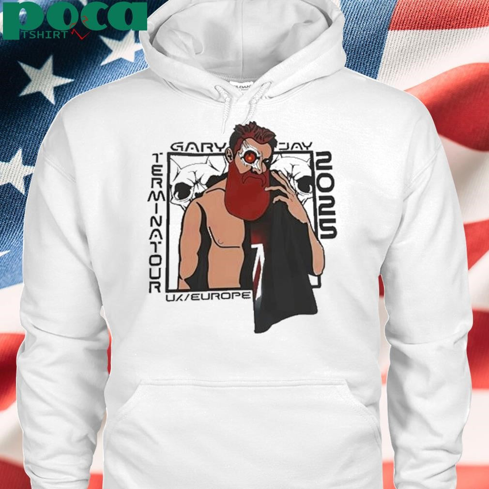 Authorized Gary Jay Terminatour 2025 Cartoon Shirt