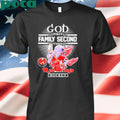 Authorized God first family second then Detroit Red Wings mascot shirt