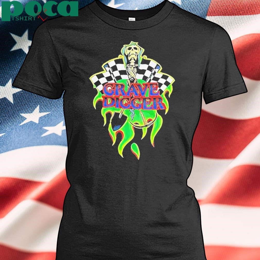 Authorized Grave Digger Vintage Shirt