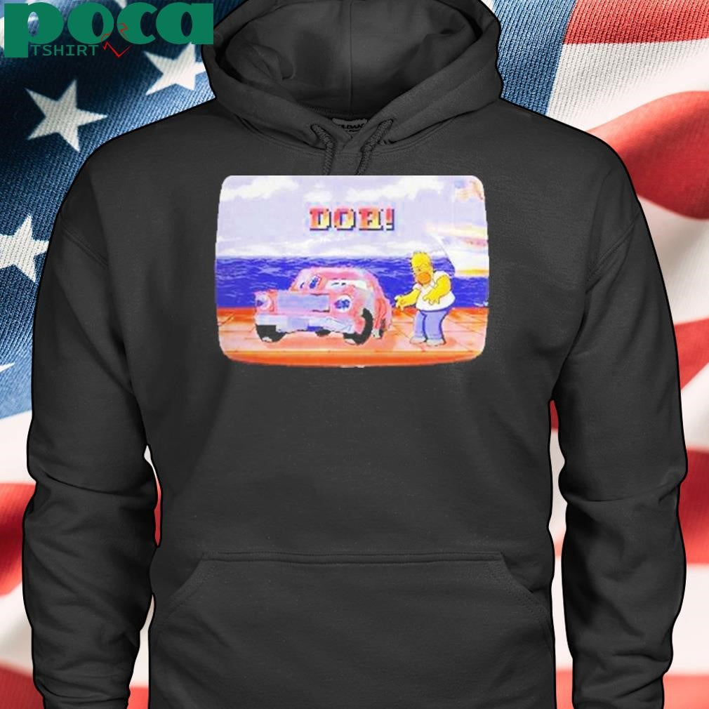 Authorized Homer Simpson And Street Fighter Doh Fighter Shirt