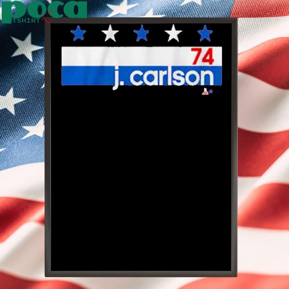 Authorized JOHN CARLSON NAME NUMBER STRIPE T-SHIRT