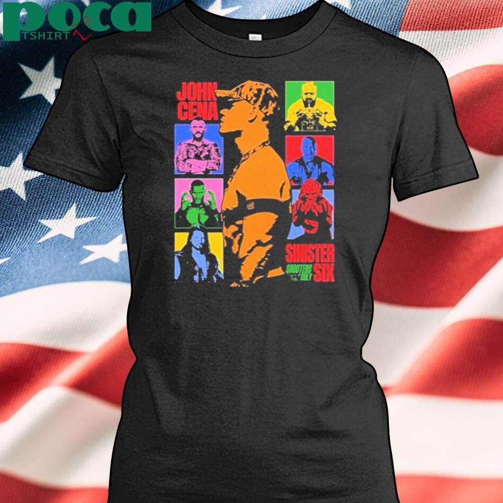 Authorized John Cena’s Sinister Six Shirt