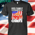 Authorized Kansas City Chiefs Patrick Mahomes god family country Chiefs signatures shirt