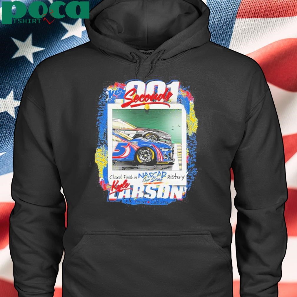 Authorized Kyle Larson There Is No Place Like Kansas Closest Finish New T-Shirt