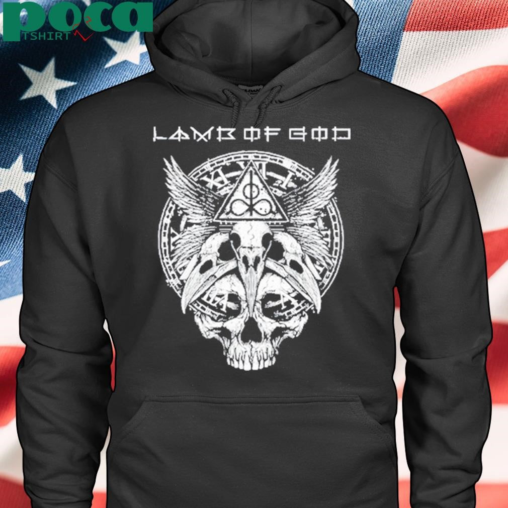 Authorized Lamb Of God Time Skull Shirt
