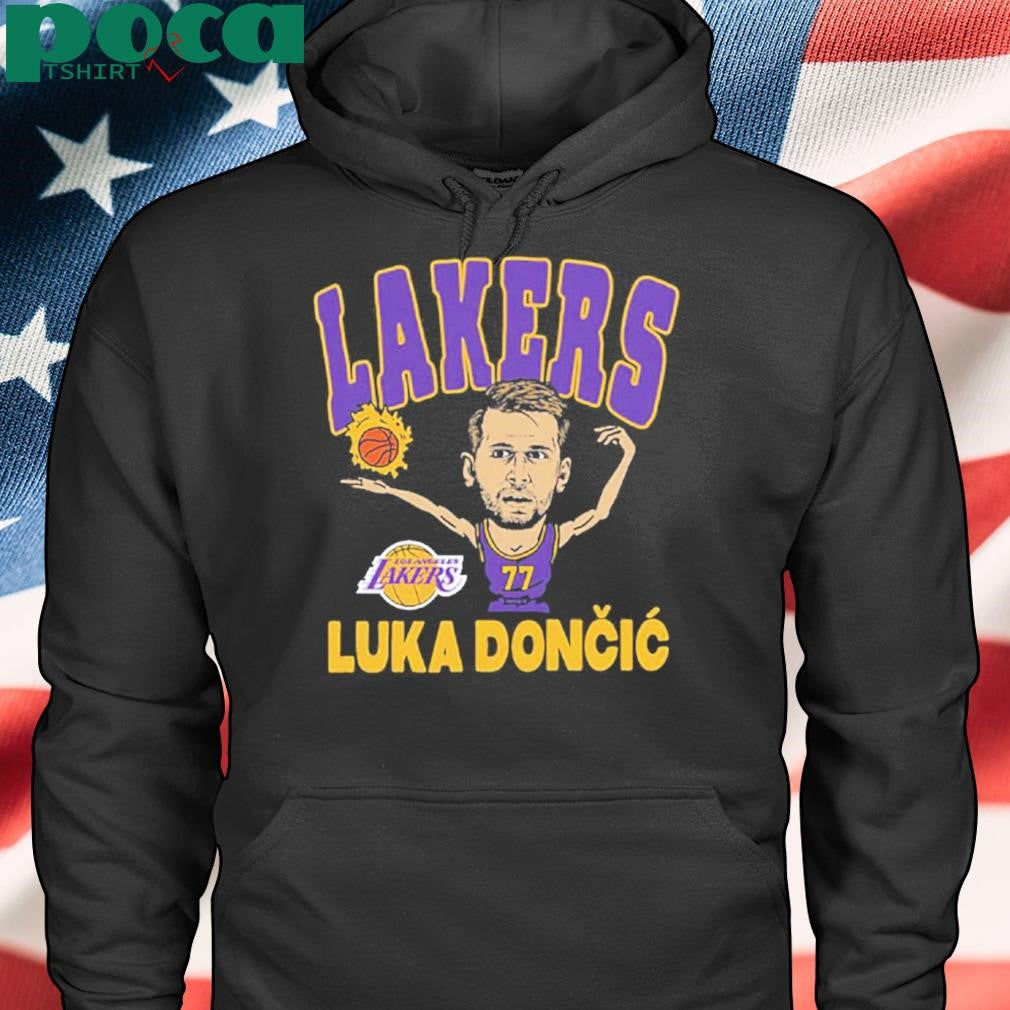 Authorized Luka Doncic Los Angeles Lakers Homage Player Graphic T-shirt