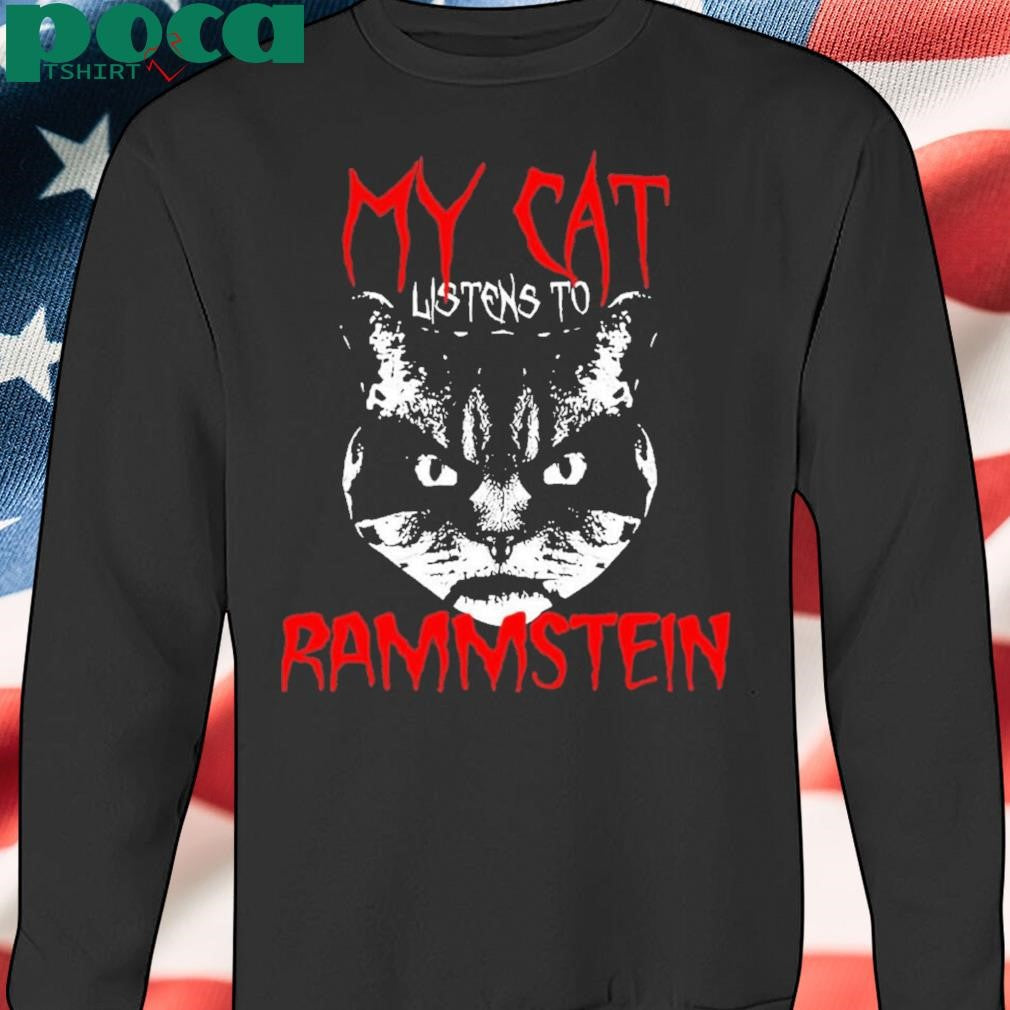 Authorized My Cat Listens To Rammstein Shirt