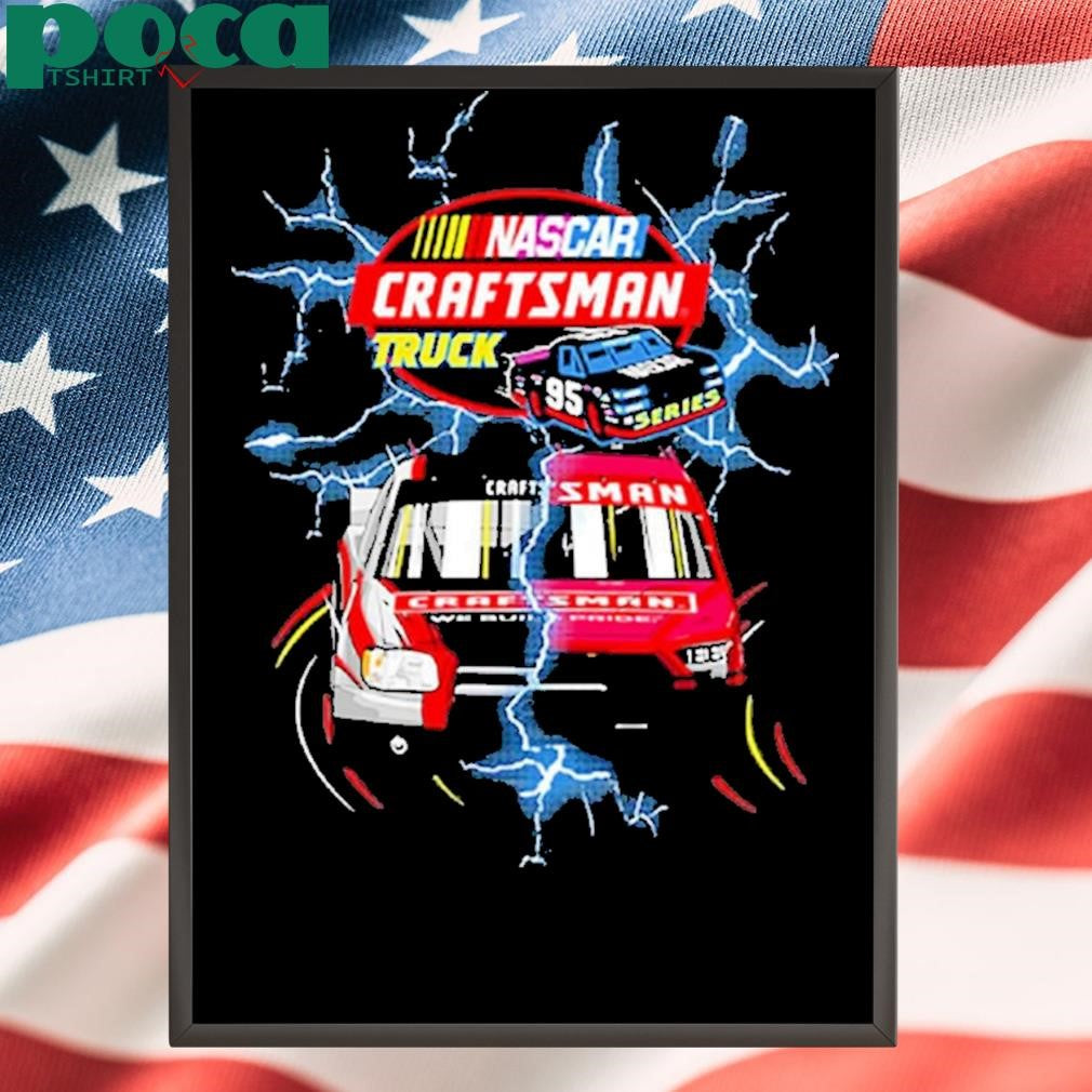 Authorized Nascar Craftsmen Truck Series Retro T-shirt