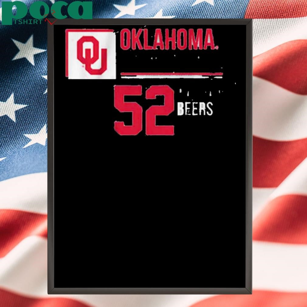 Authorized OKLAHOMA BASKETBALL RAEGAN BEERS 52 SHIRT