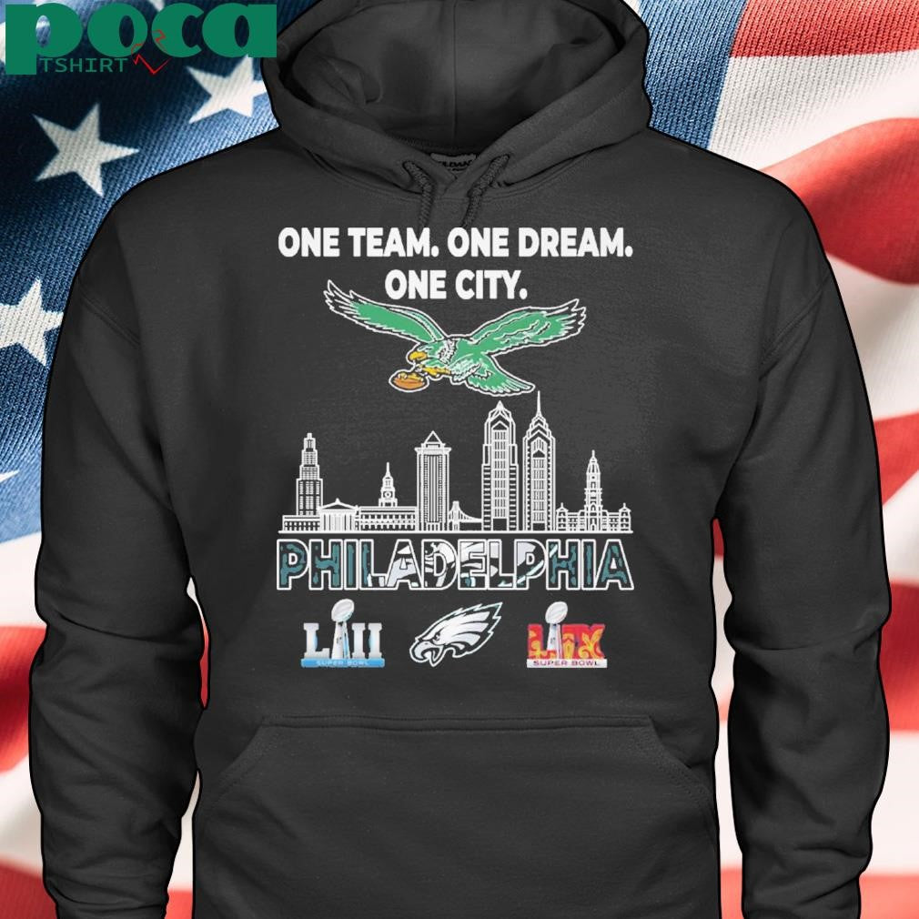 Authorized Philadelphia One Team One Dream One City Shirt