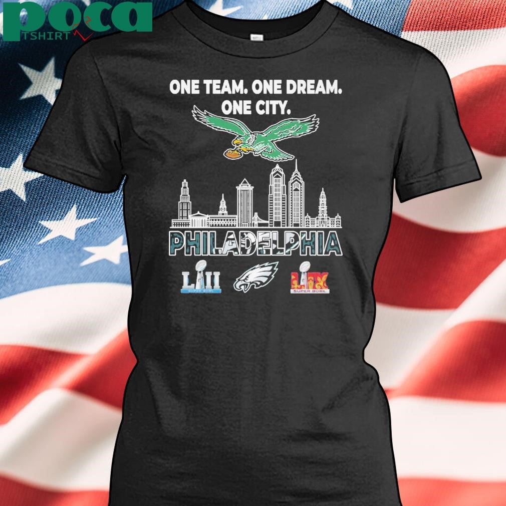 Authorized Philadelphia One Team One Dream One City Shirt