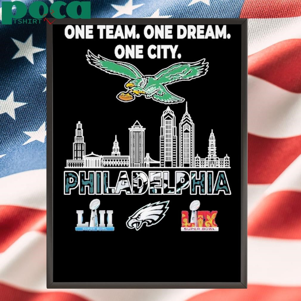 Authorized Philadelphia One Team One Dream One City Shirt