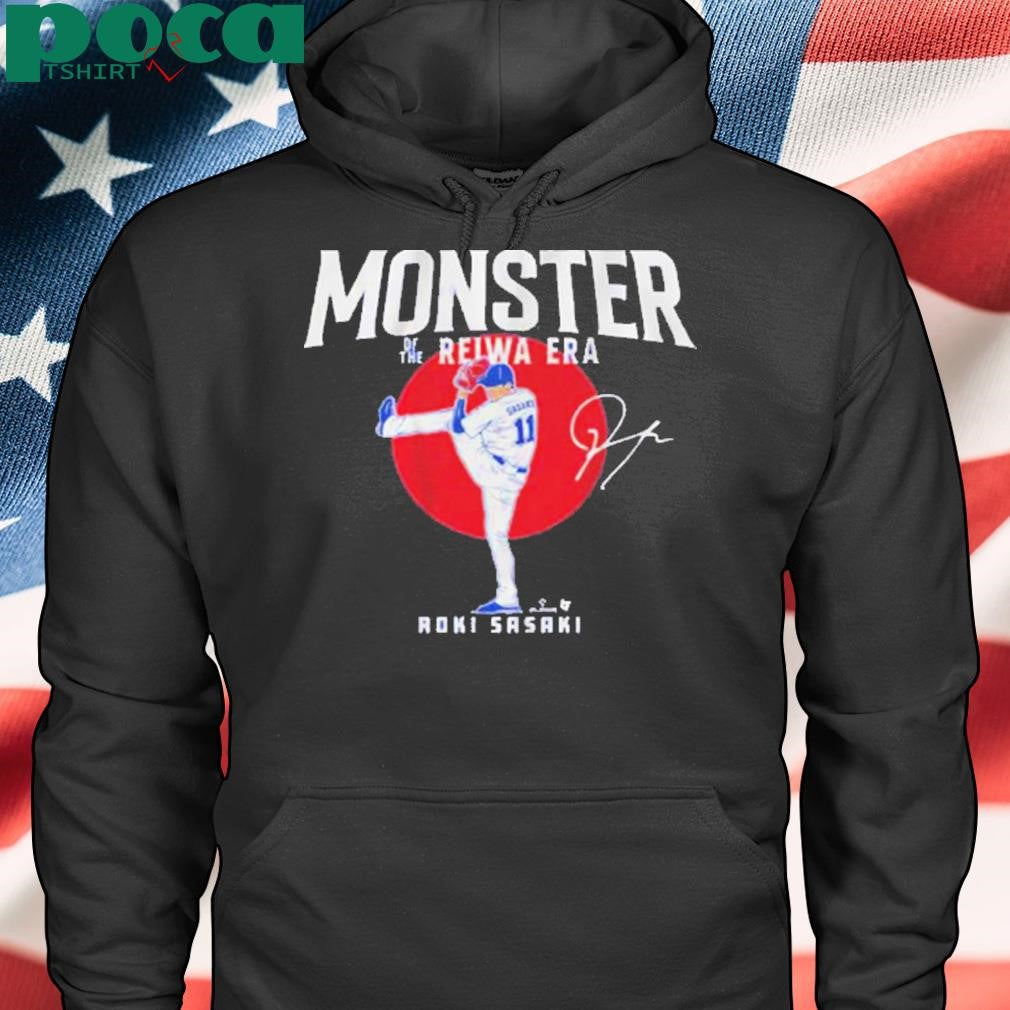Authorized ROKI SASAKI MONSTER OF THE REIWA ERA T-SHIRT