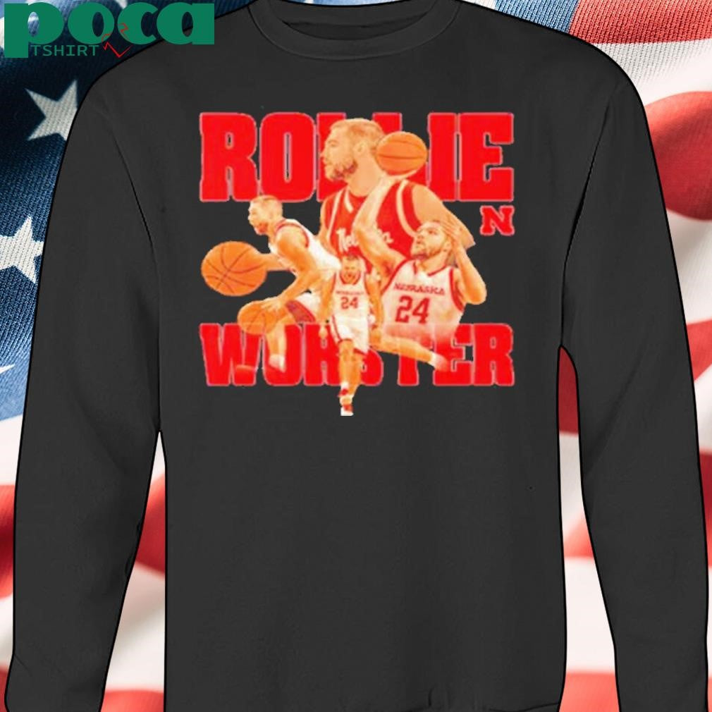 Authorized Rollie Worster 24 Nebraska Cornhuskers men’s basketball T-Shirt
