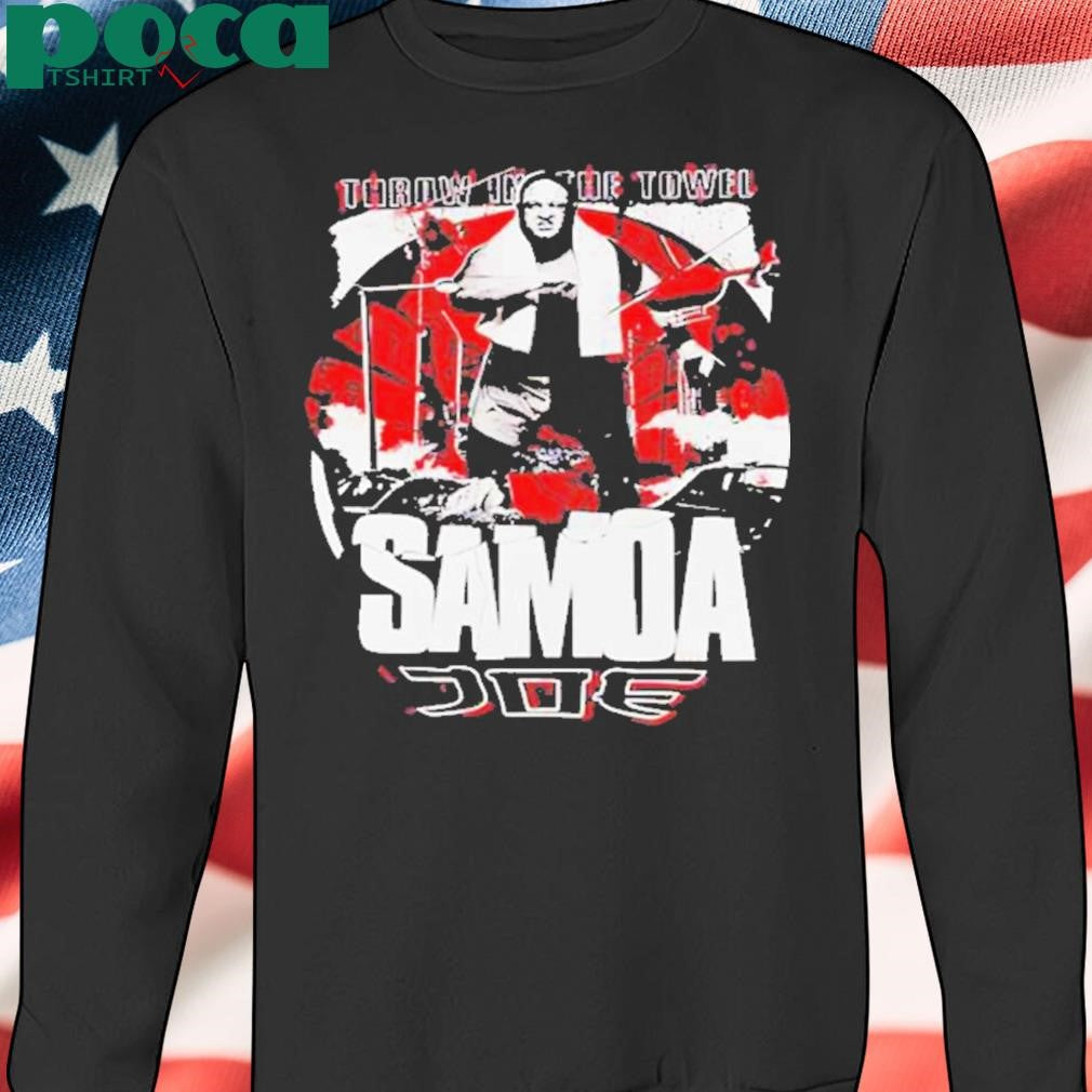 Authorized Samoa Joe throw in the towel AEW Shirt