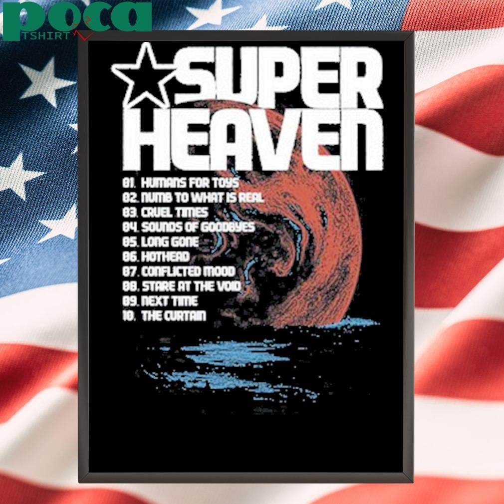 Authorized Superheaven Planet Ii Black shirt