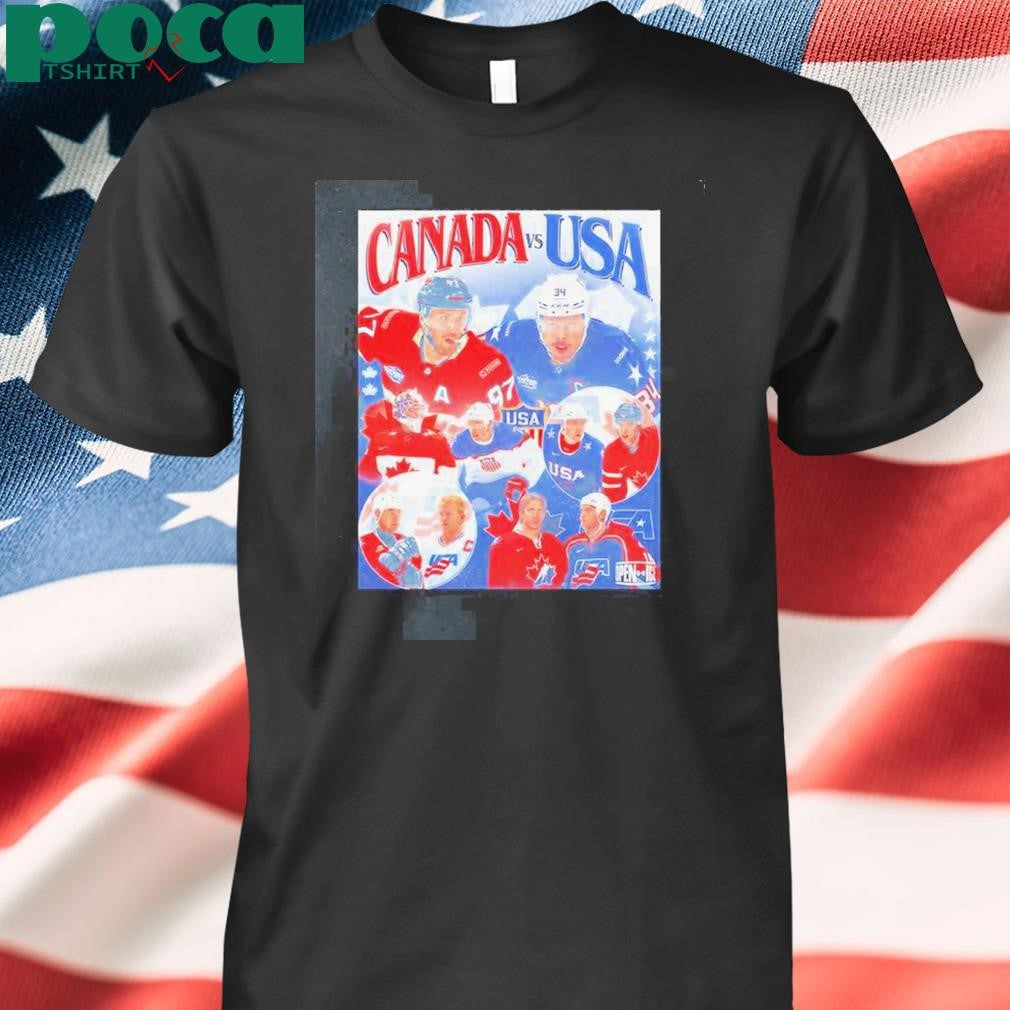 Authorized The United States And Canada Meet In Best On Best Hockey Shirtt