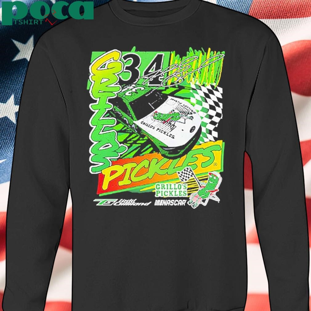 Authorized Todd Gilliland Front Row Motorsports Grillo’s Pickles Car T-shirt