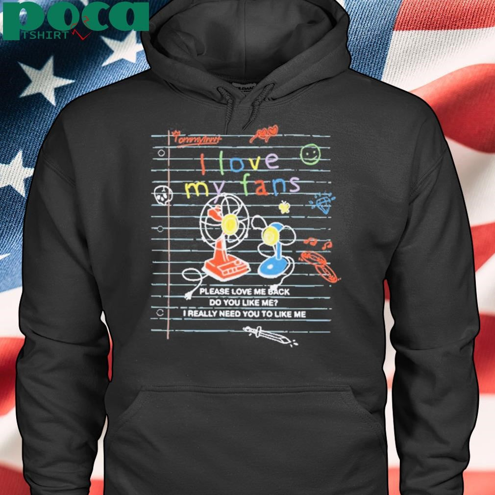Authorized Tommyinnit I Love My Fans Shirt