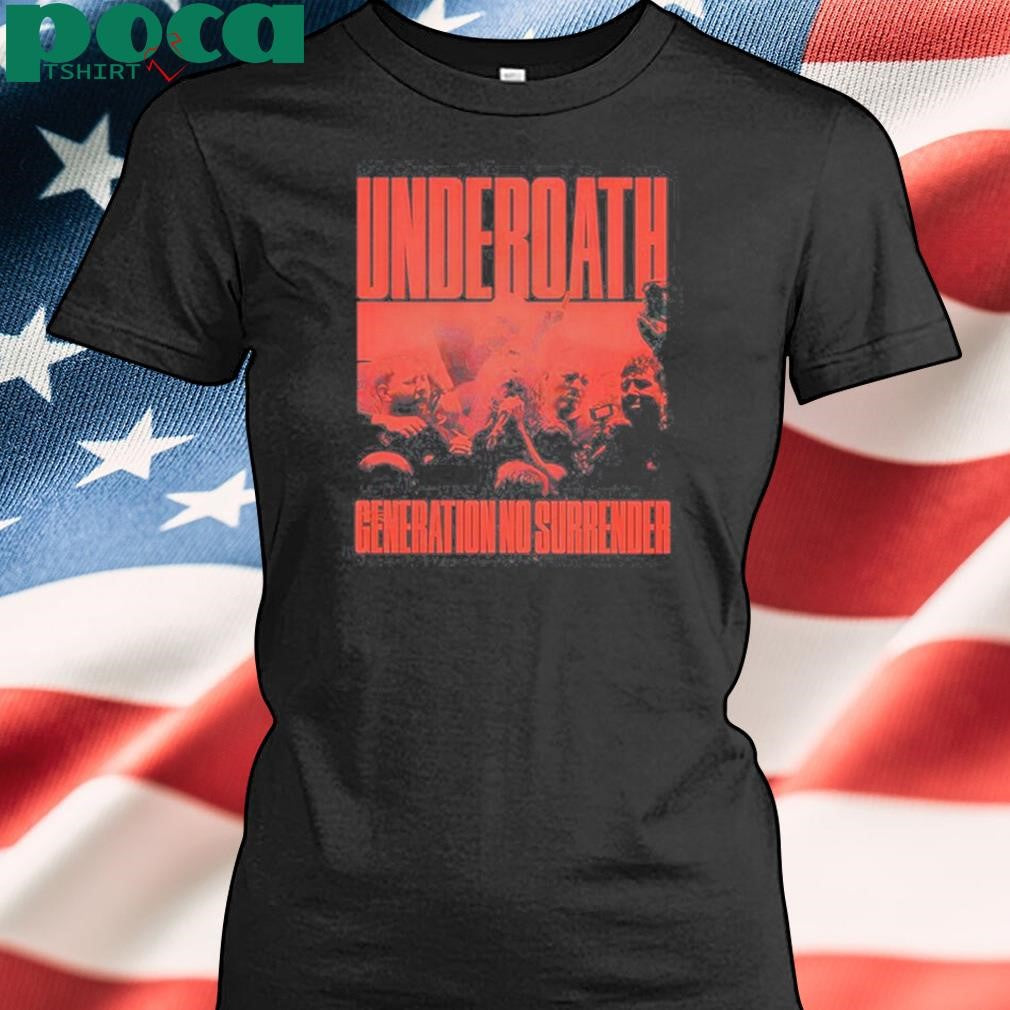 Authorized Underoathband Underoath Generation No Surrender shirt