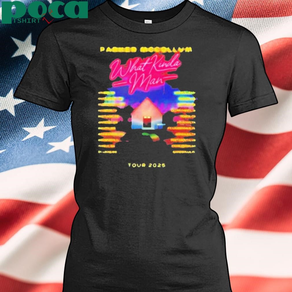 Authorized What Kinda Man Parker Mccollum Tour 2025 T-Shirt