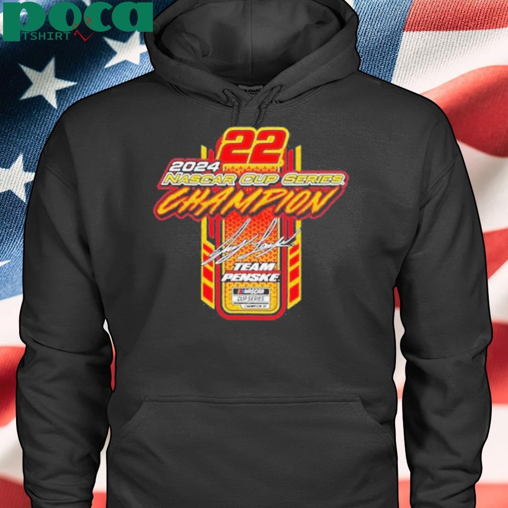 Authorized Women’s Team Penske Black Joey Logano 2024 NASCAR Cup Series Champion Lifestyle shirt