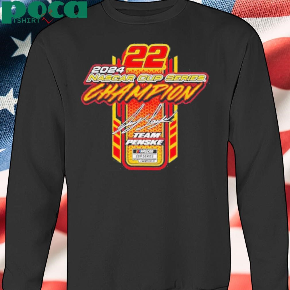 Authorized Women’s Team Penske Black Joey Logano 2024 NASCAR Cup Series Champion Lifestyle shirt