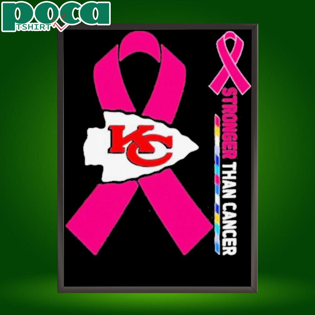 Awareness stronger than cancer Kansas City Chiefs shirt