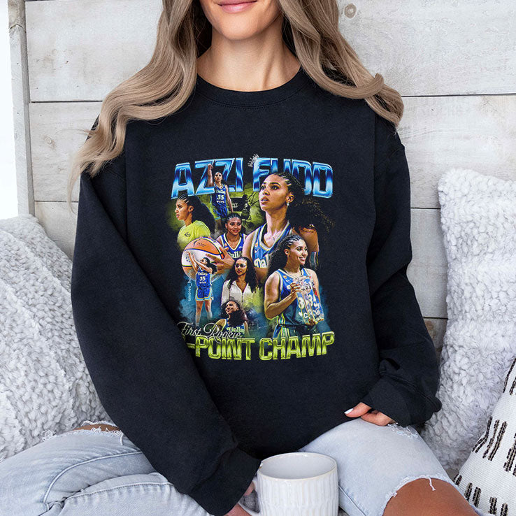 Azzi Fudd First Rookie 3 Point Champ T Shirt